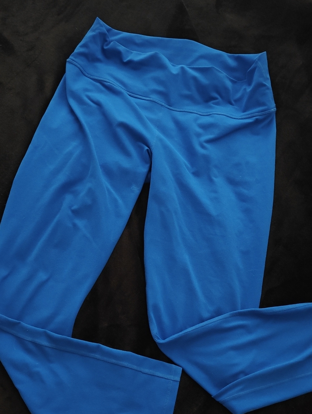 Active USA Women's Capri Leggings - Bright Blue